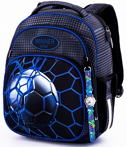 Ранец Футбол с наручными часами в комплекте (Winner, 7010)